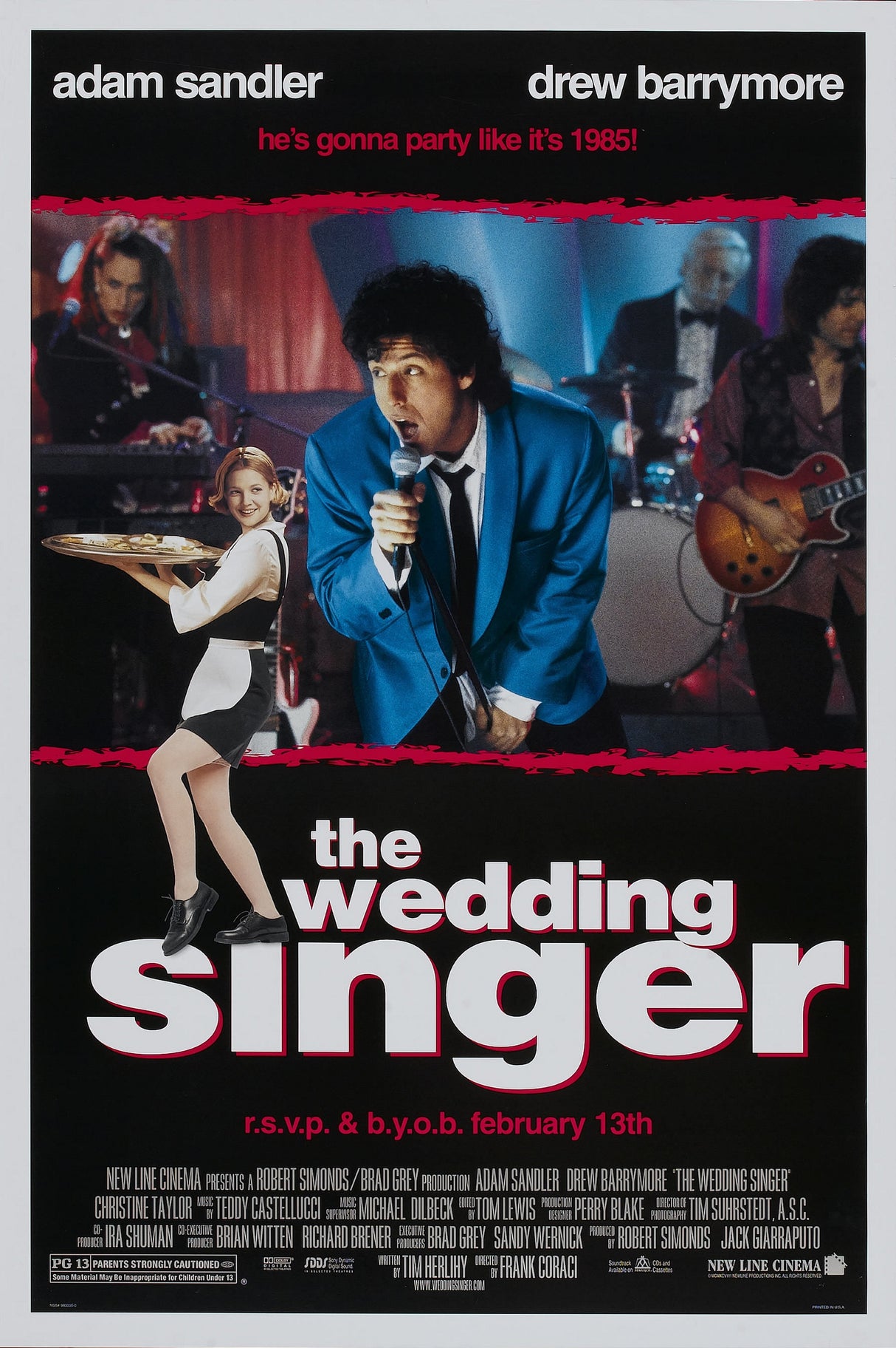 The Wedding Singer A2 Size Movie Poster-Pixel Demon