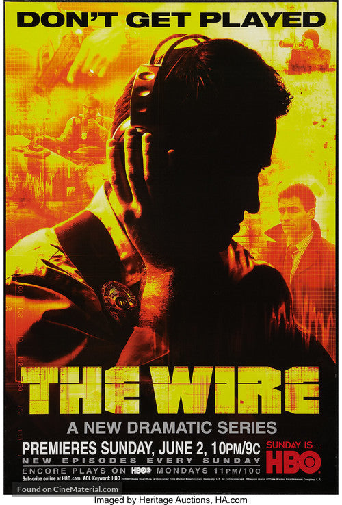 The Wire TV Series Poster A2 Size Version 5