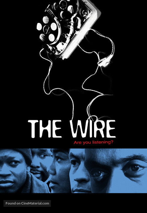 The Wire TV Series Poster A2 Size Version 4