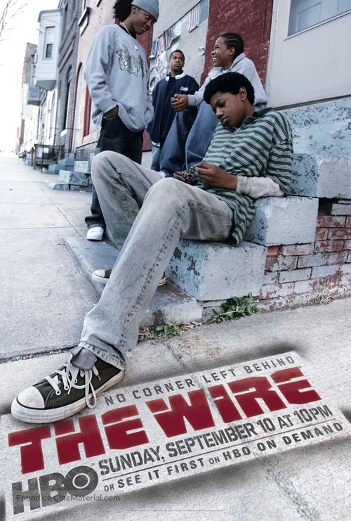 The Wire TV Series Poster A2 Size Version 3