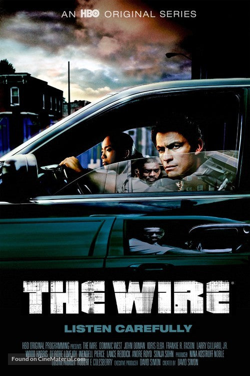 The Wire TV Series Poster A2 Size Version 2