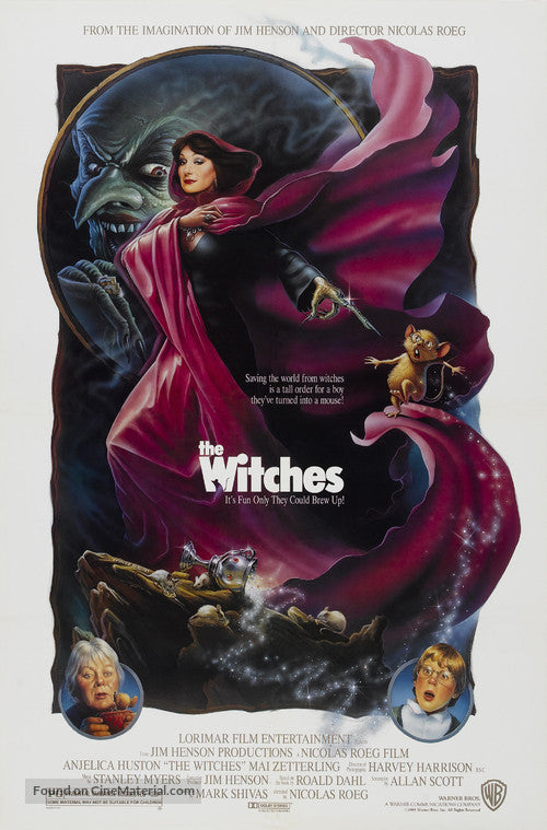 The Witches (1990) Cinema Movie Poster A2 Size
