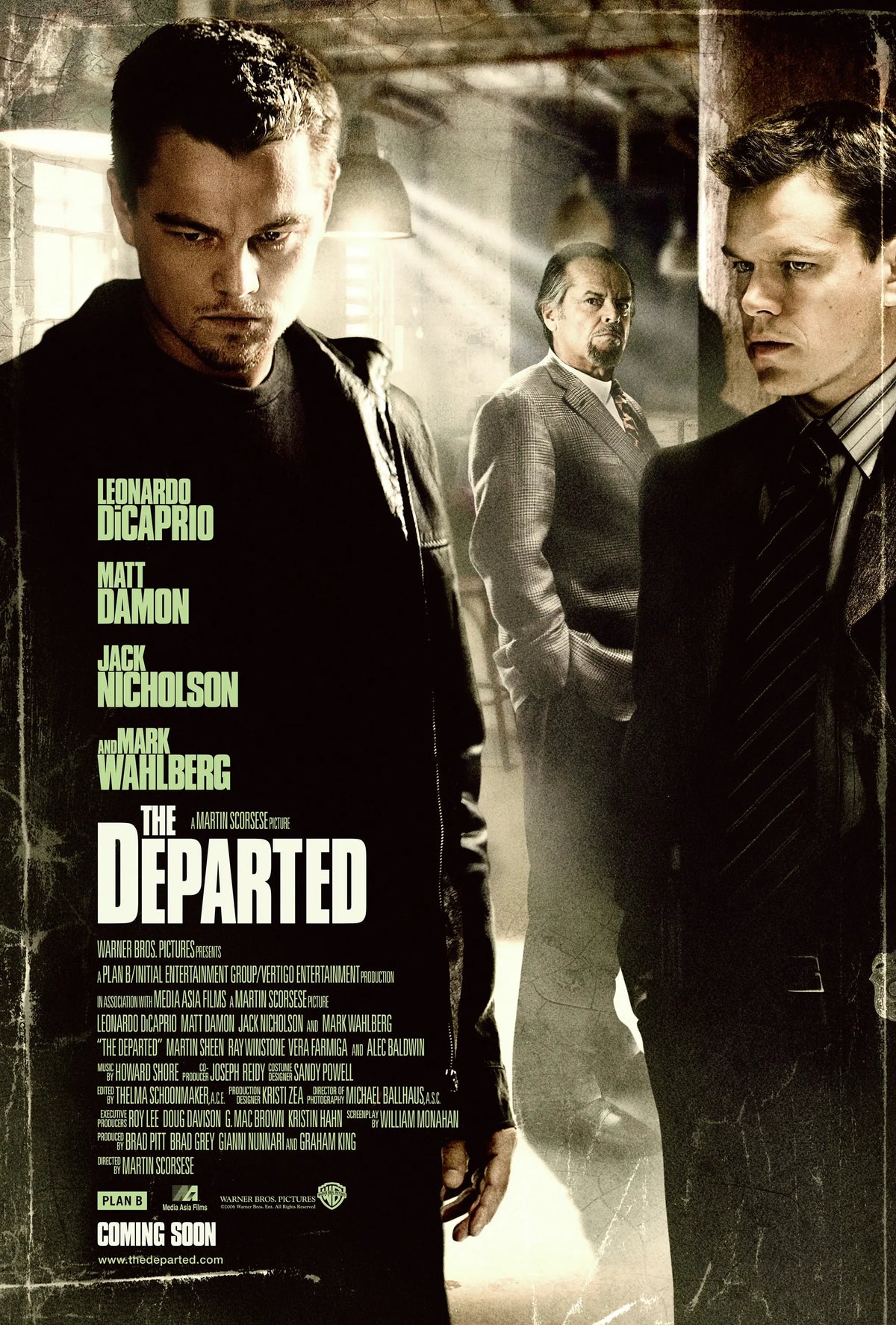 The departed A2 Size Movie Poster-Pixel Demon