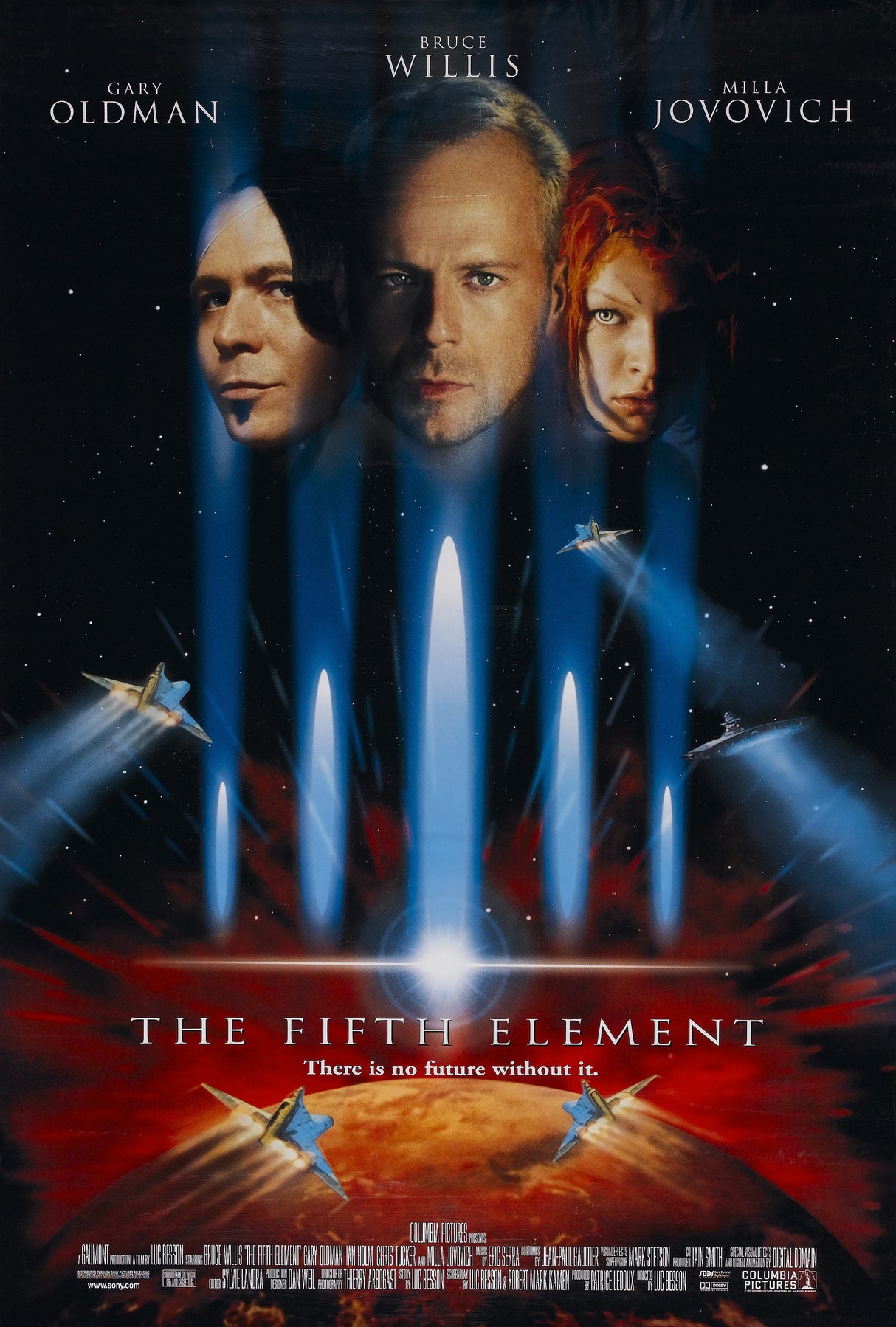 The Fifth Element A2 Size Movie Poster-Pixel Demon