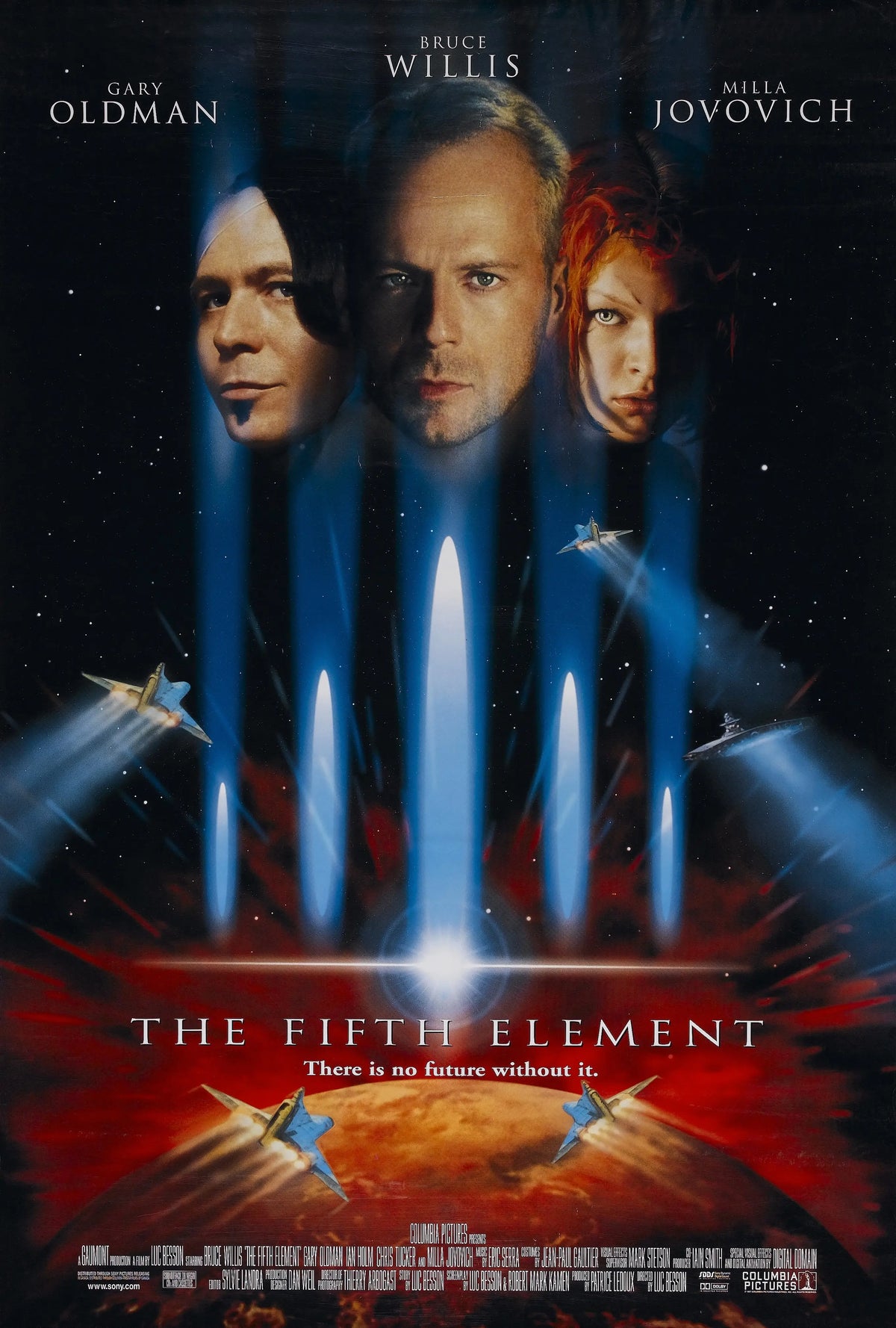 The Fifth Element A2 Size Movie Poster-Pixel Demon