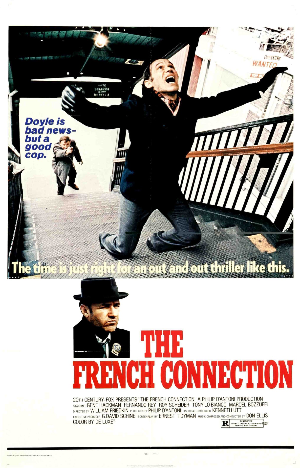 The French Connection A2 Size Movie Poster-Pixel Demon