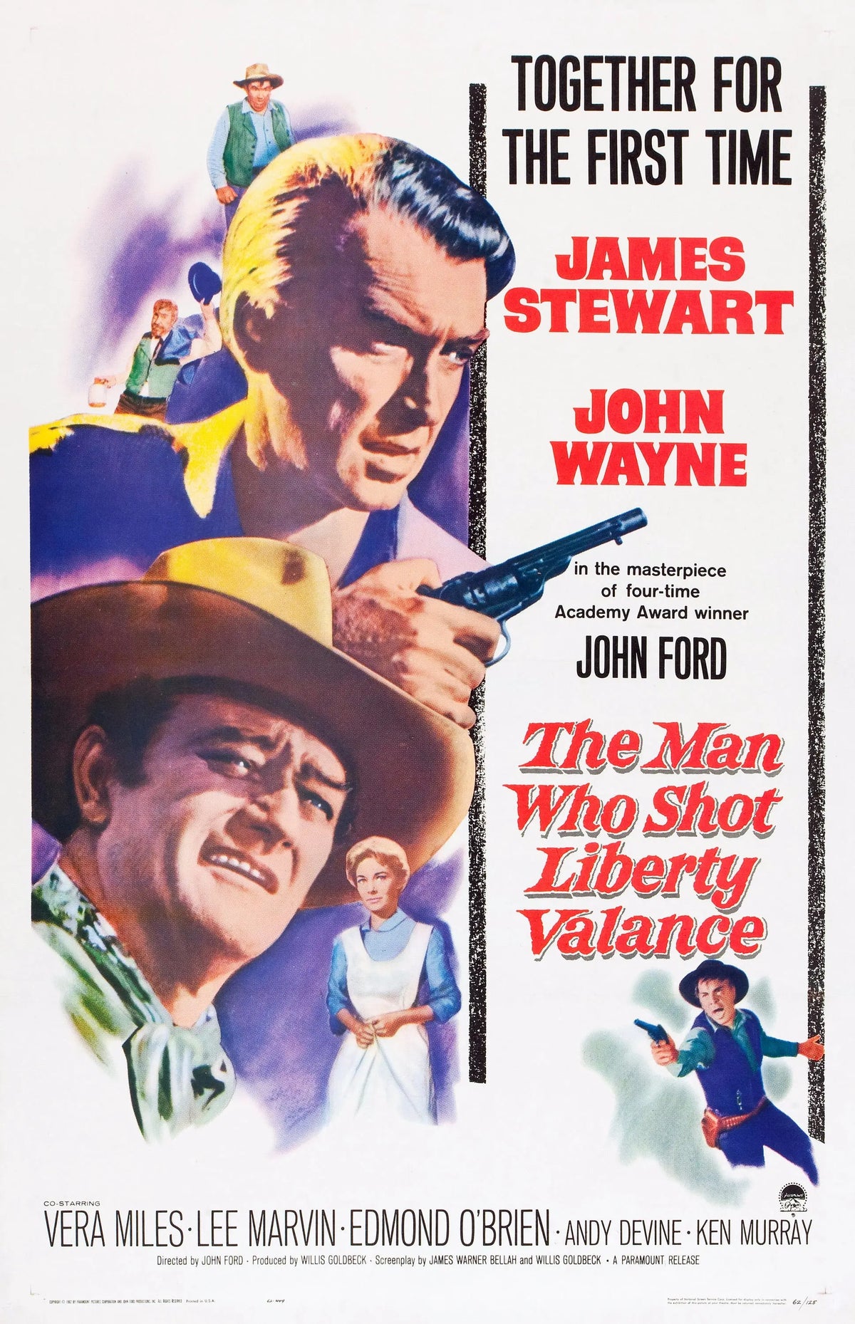 The Man Who Shot Liberty Valance A2 Size Movie Poster-Pixel Demon