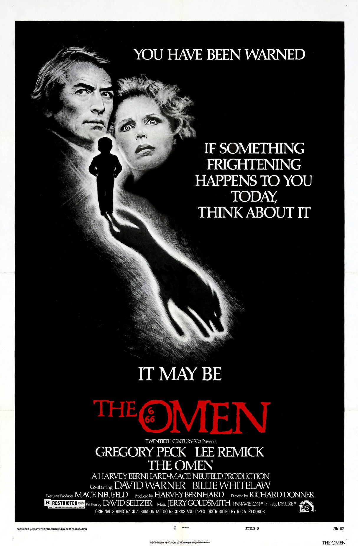 The Omen A2 Size Movie Poster-Pixel Demon
