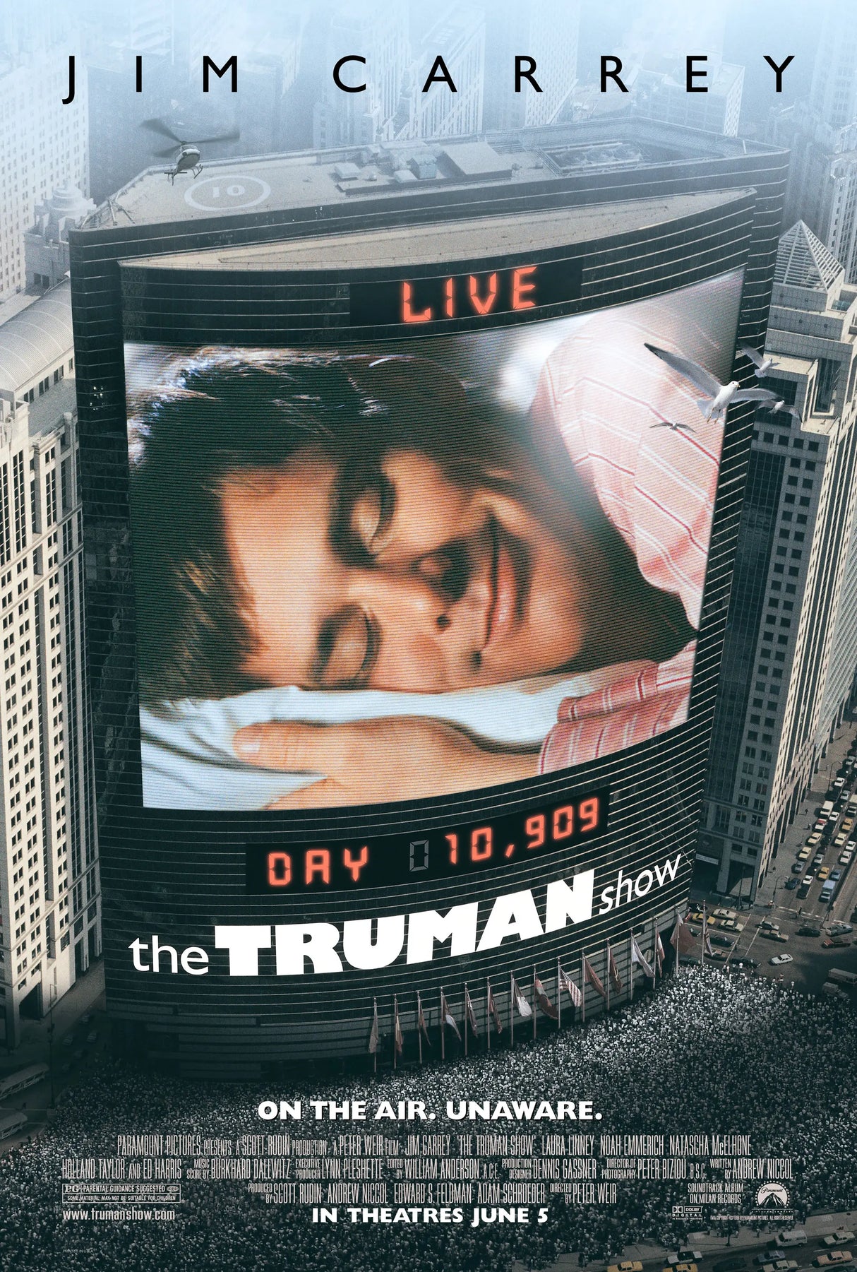 The truman show A2 Size Movie Poster-Pixel Demon