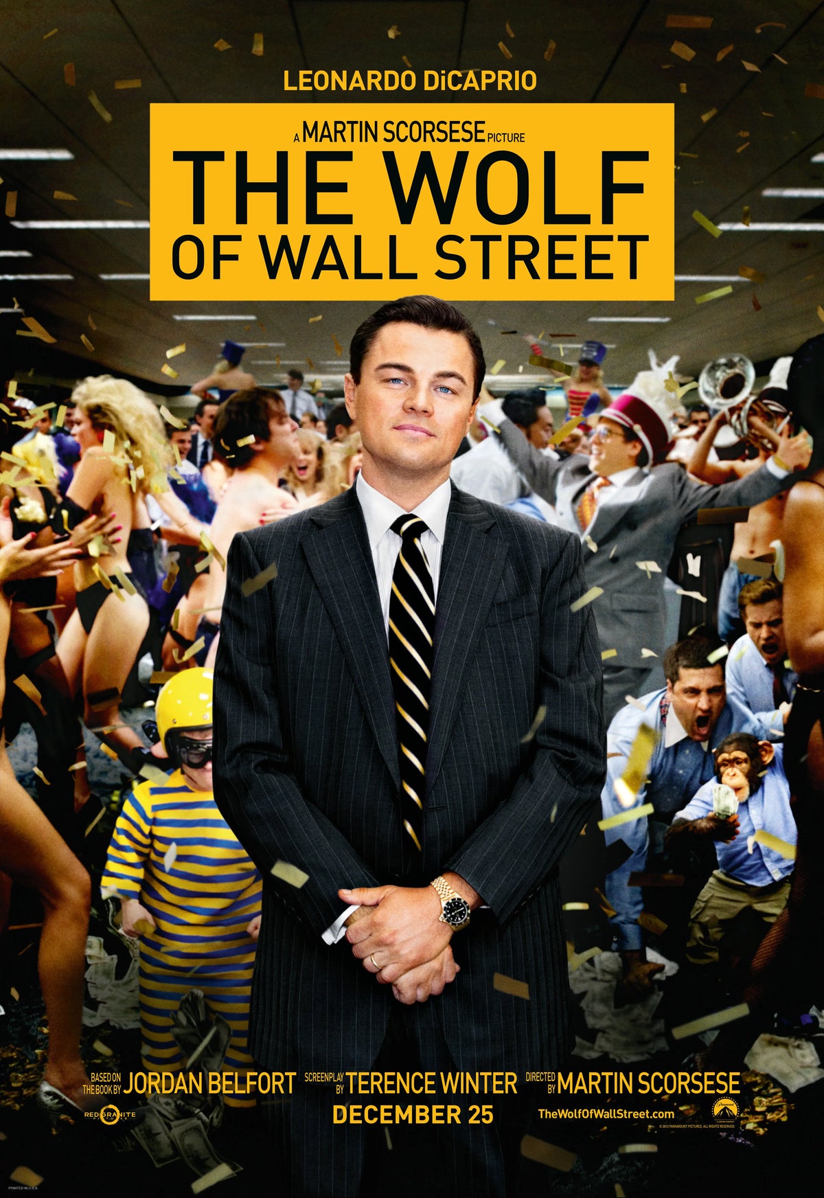 The wolf of wall street A2 Size Movie Poster-Pixel Demon