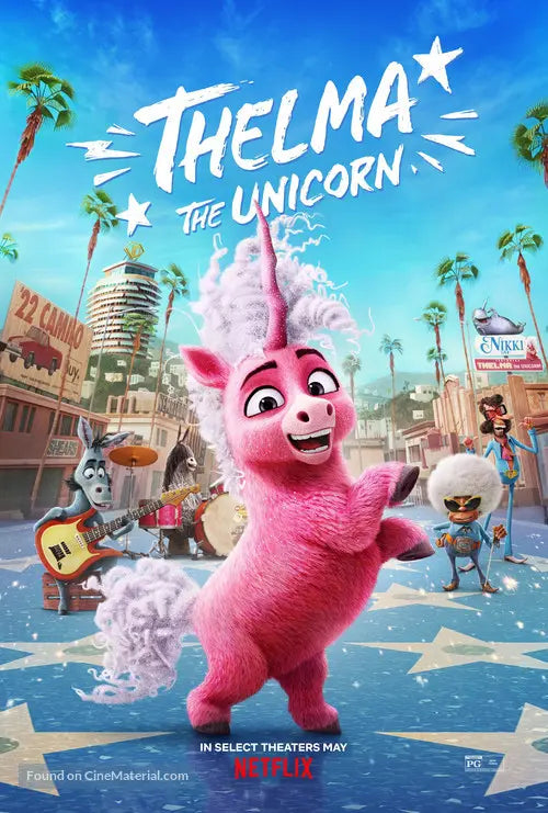 Thelma the Unicorn Cinema Movie Poster A2 Size
