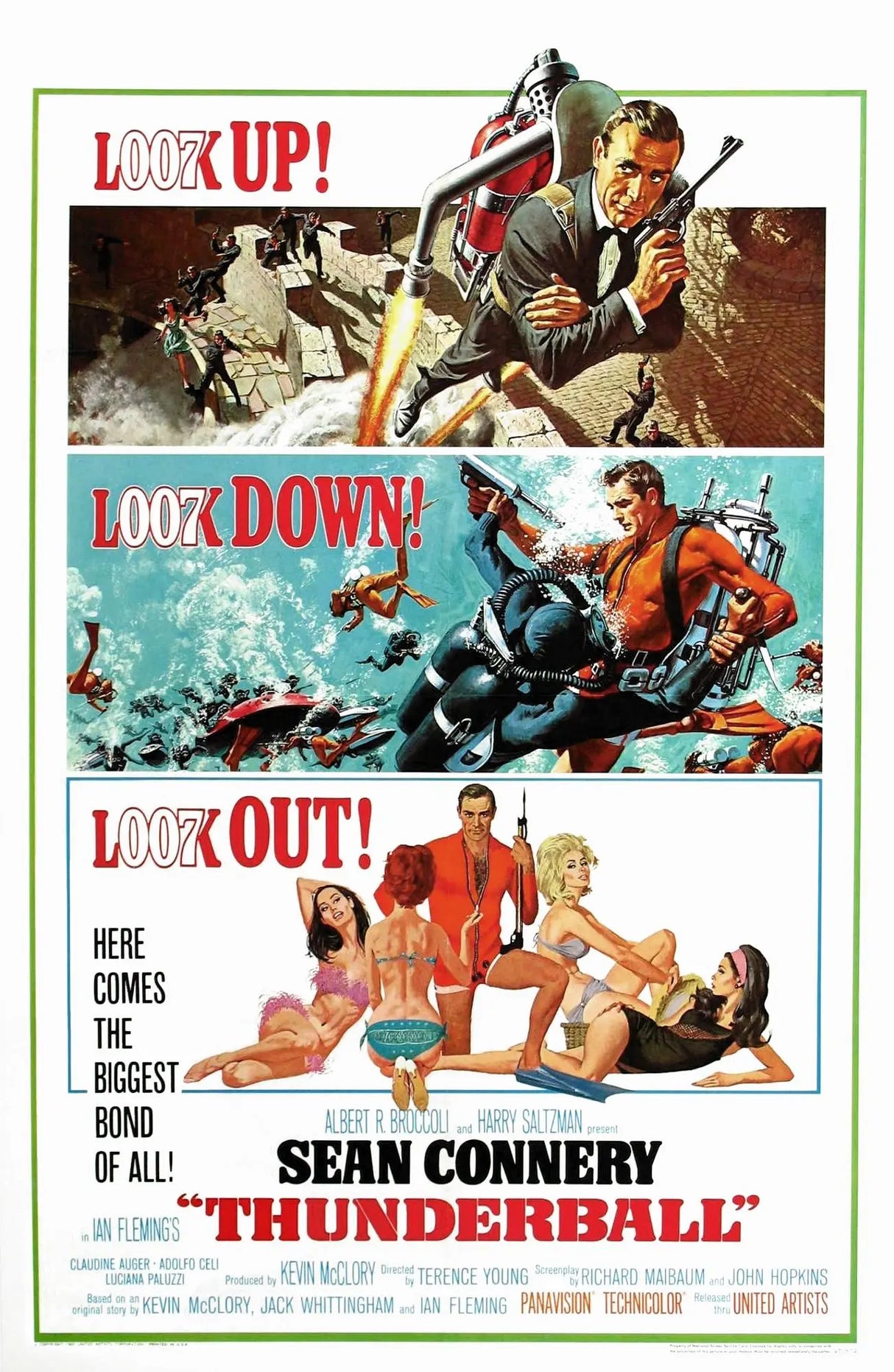 Thunderball A2 Size Movie Poster-Pixel Demon