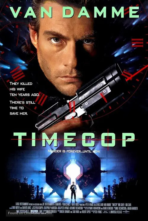 Pixel Demon Timecop Movie Poster A2 Size