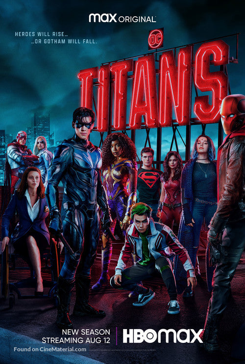 Titans TV Series Poster A2 Size Version 1