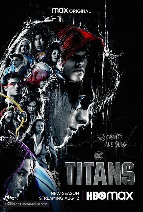 Titans TV Series Poster A2 Size Version 4
