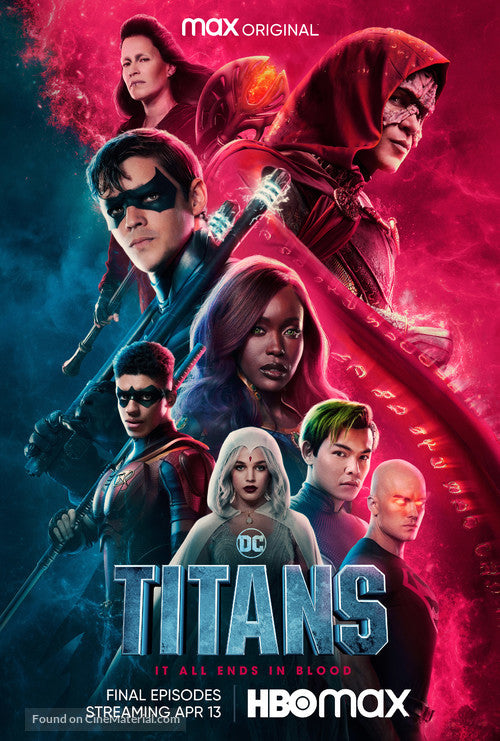Titans TV Series Poster A2 Size Version 3