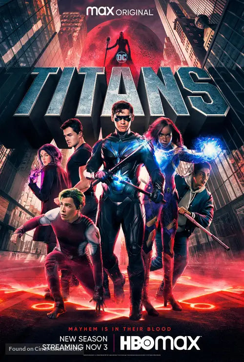 Titans TV Series Poster A2 Size Version 2