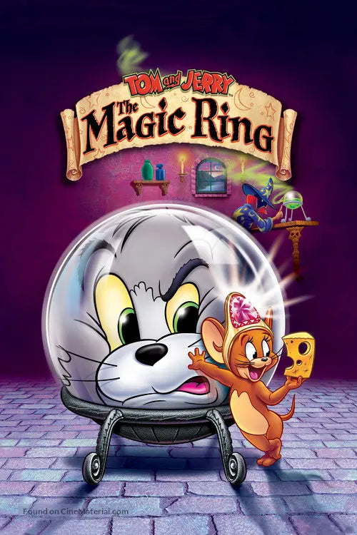 Pixel Demon Tom and Jerry: The Magic Ring Movie Poster A2 Size