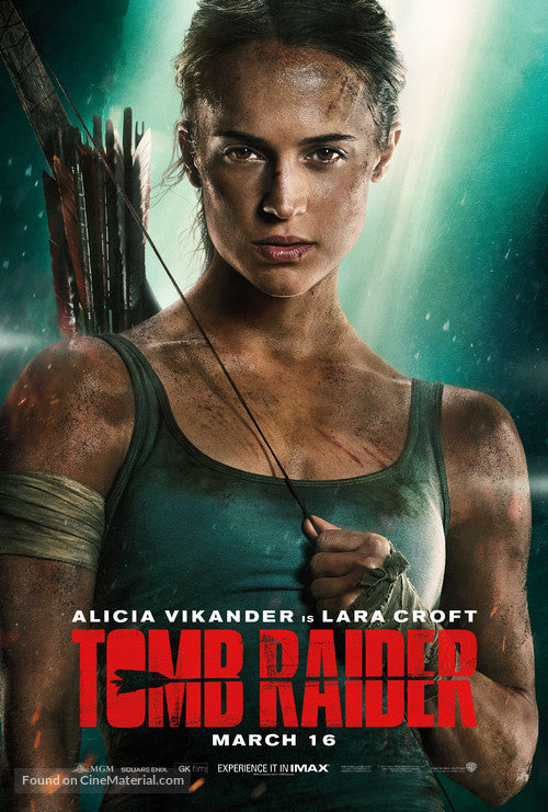 Tomb Raider A2 Movie Poster-Pixel Demon