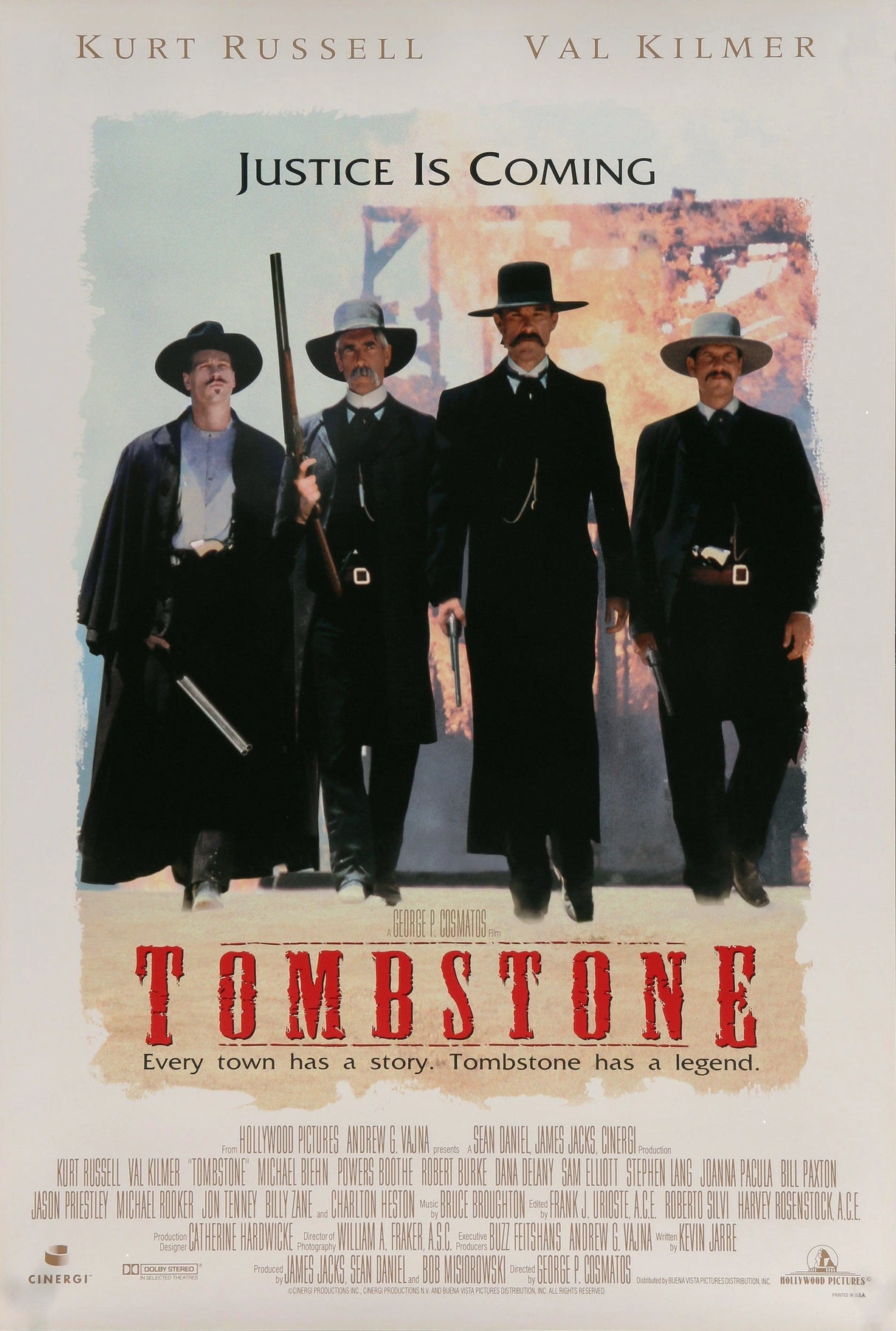Tombstone A2 Size Movie Poster-Pixel Demon