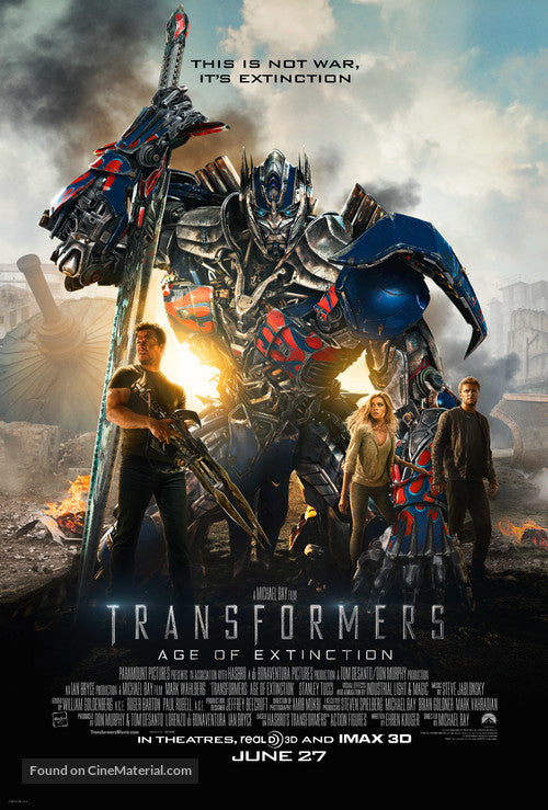 Transformers: Age of Extinction A2 Movie Poster-Pixel Demon