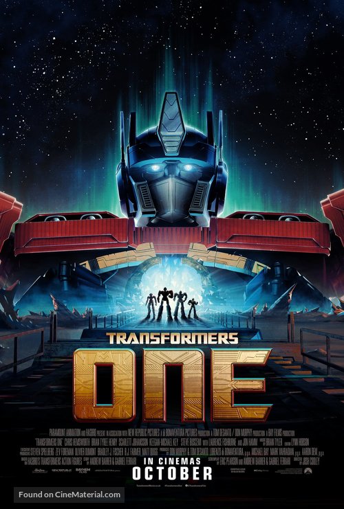 Transformers One Cinema Movie Poster A2 Size Version 7