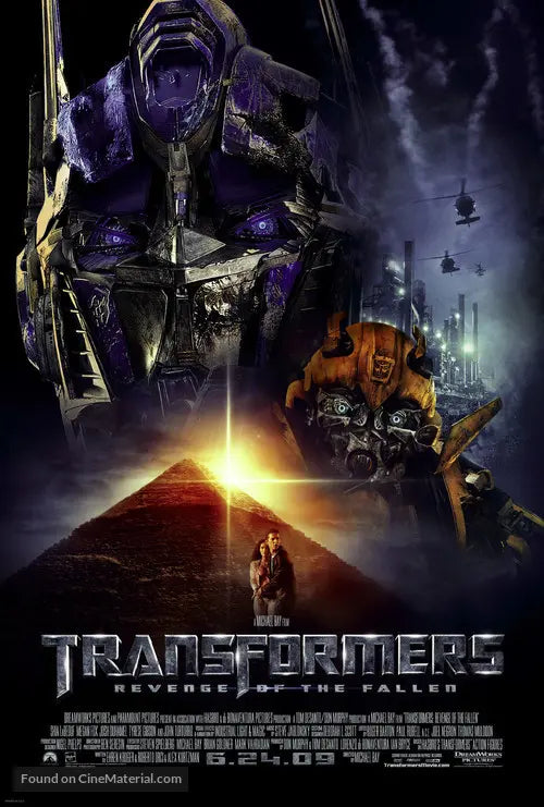 Pixel Demon Transformers: Revenge of the Fallen Movie Poster A2 Size