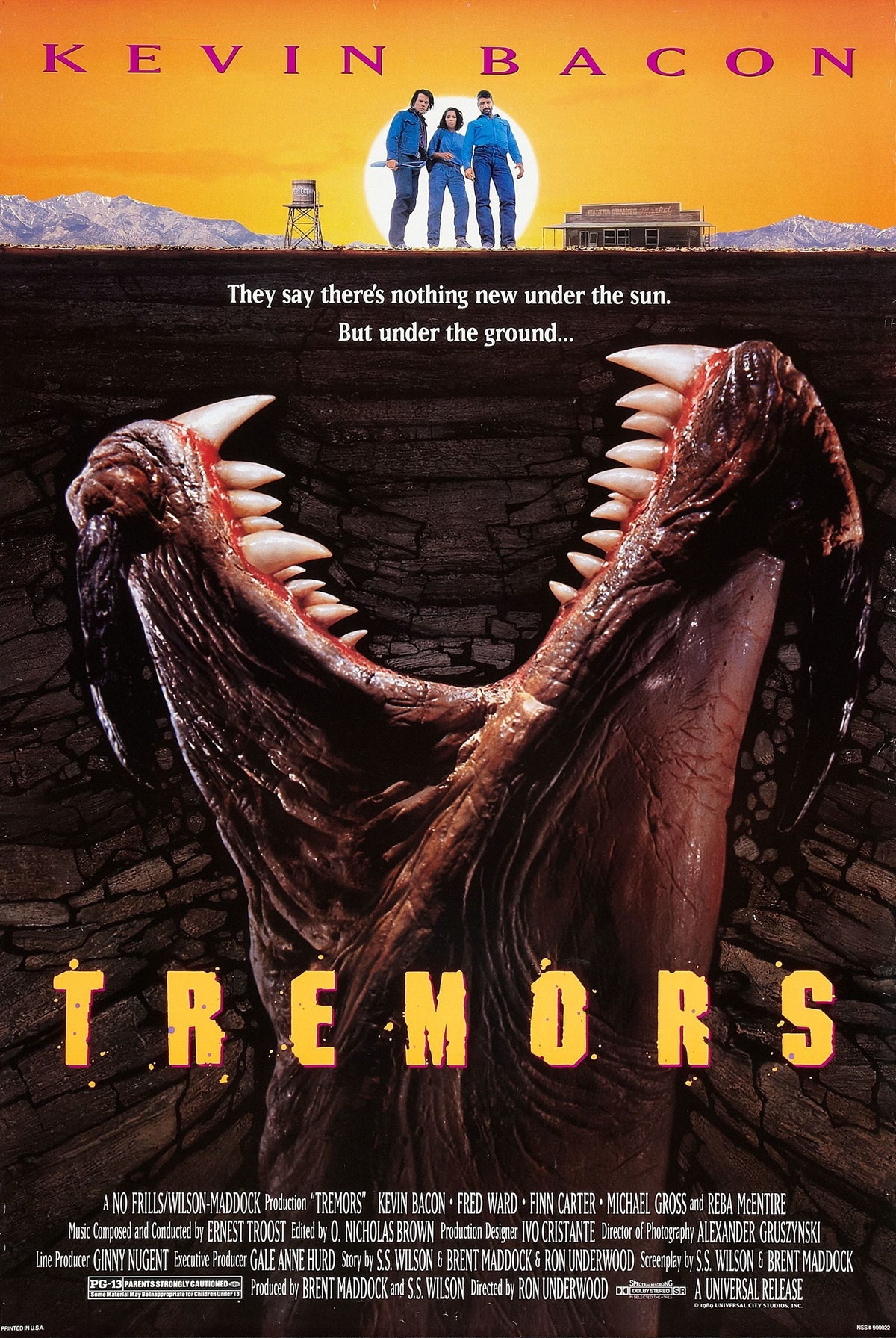tremors A2 Size Movie Poster-Pixel Demon
