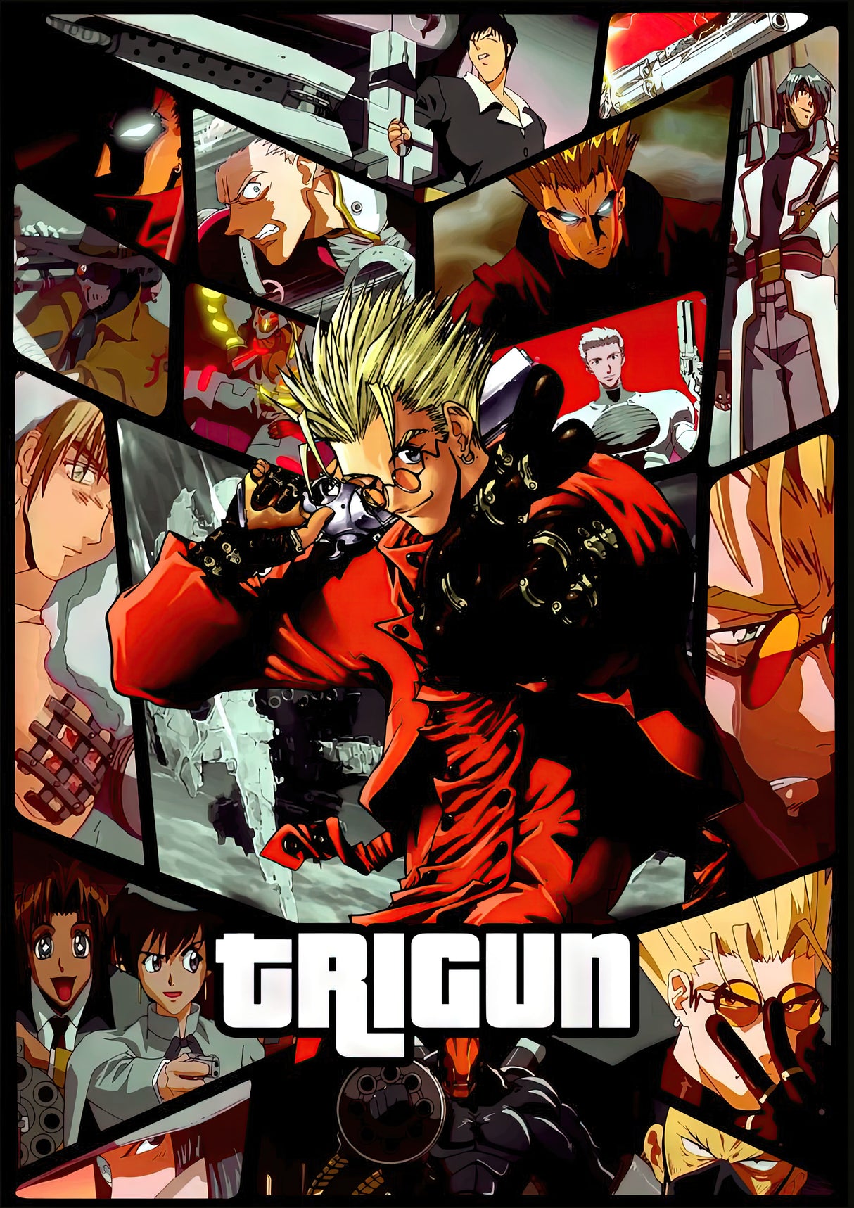 Anime Trigun A2 Size Posters-Pixel Demon