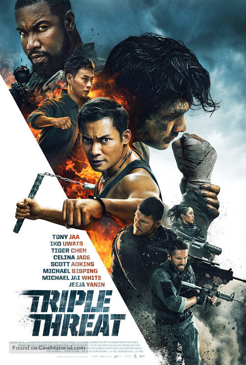 Triple Threat Cinema Movie Poster A2 Size