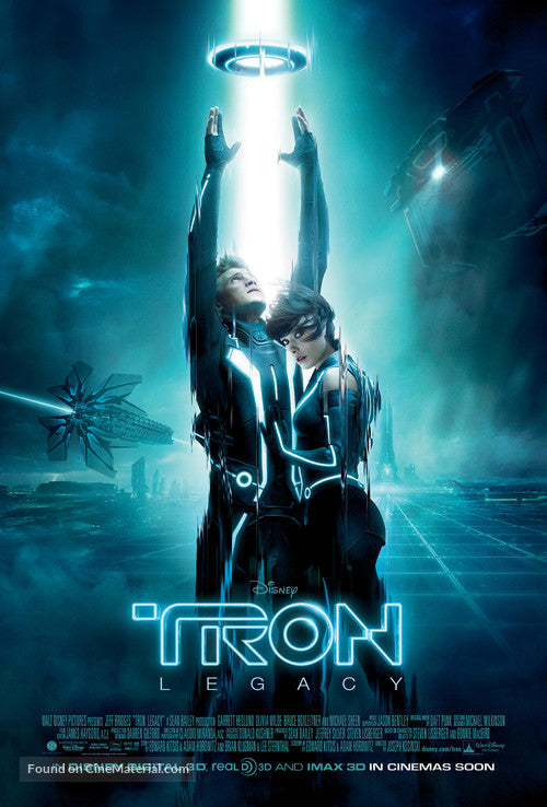 TRON: Legacy A2 Movie Poster-Pixel Demon