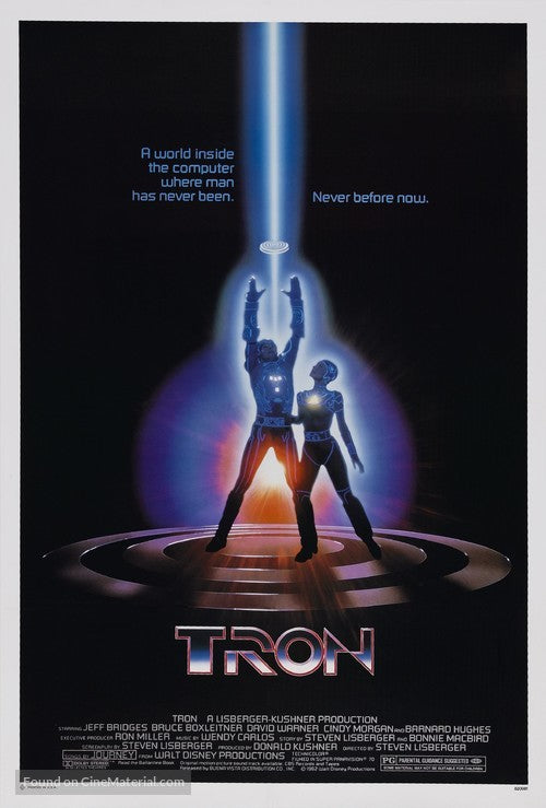 Tron Cinema Movie Poster A2 Size