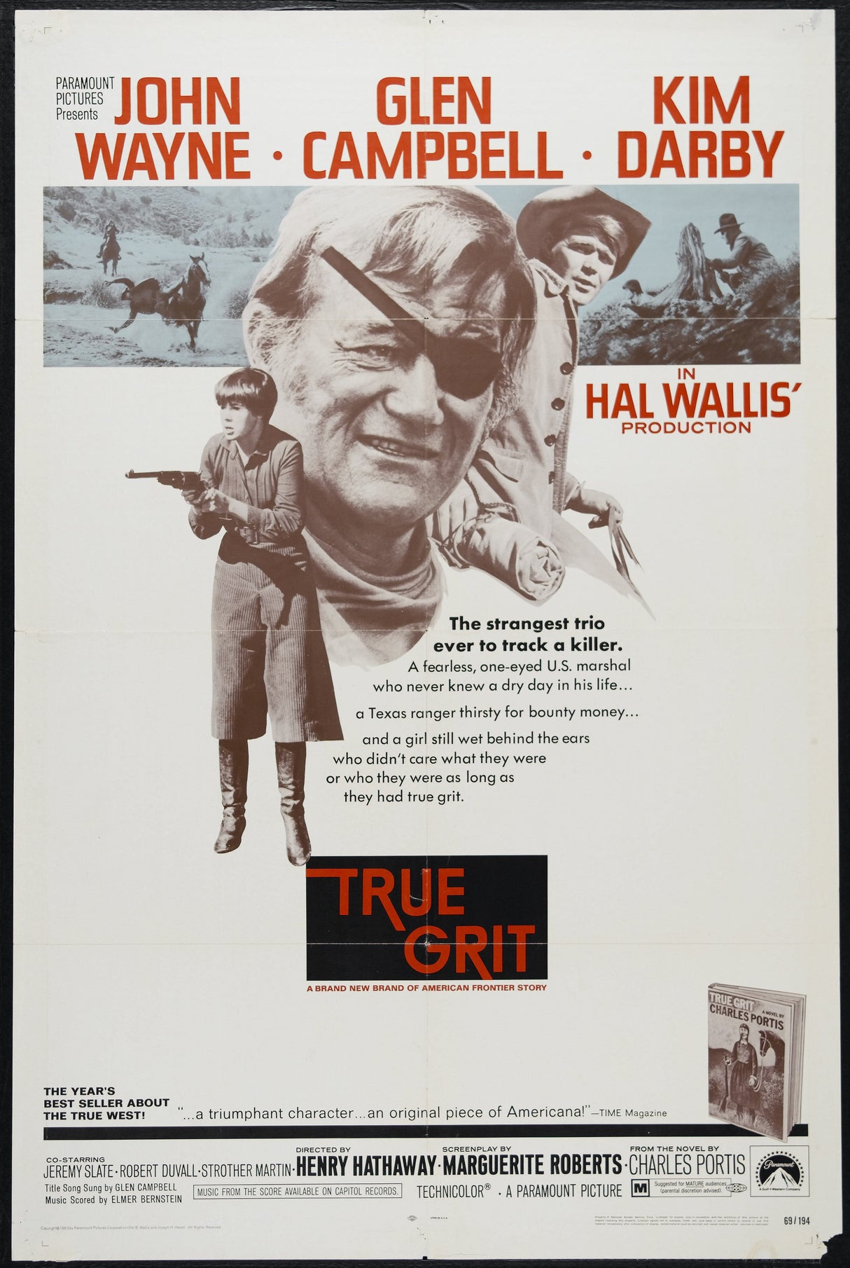 True Grit A2 Size Movie Poster-Pixel Demon