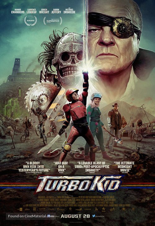 Pixel Demon Turbo Kid Movie Poster A2 Size