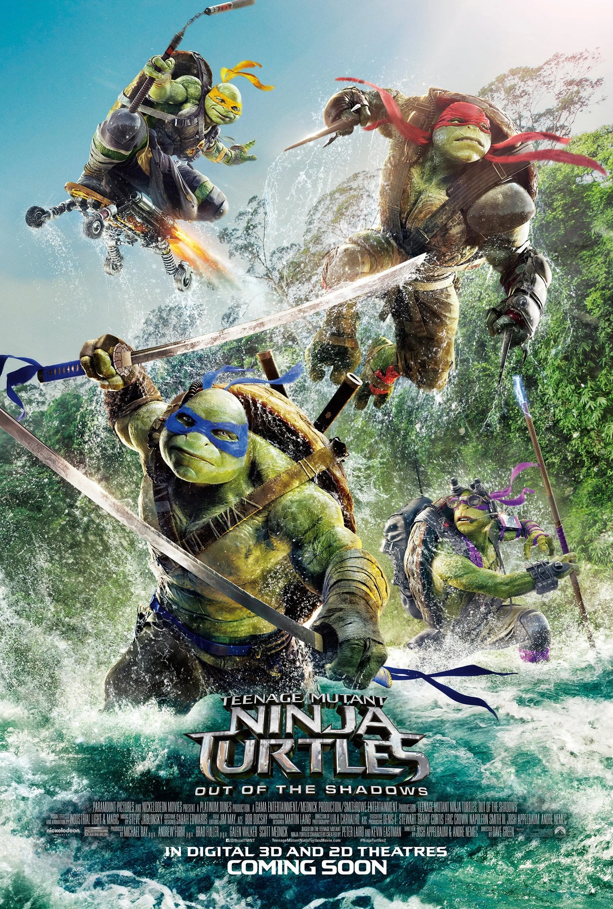 Teenage Mutant Ninja Turtles Option 10 A2 Size Posters-Pixel Demon