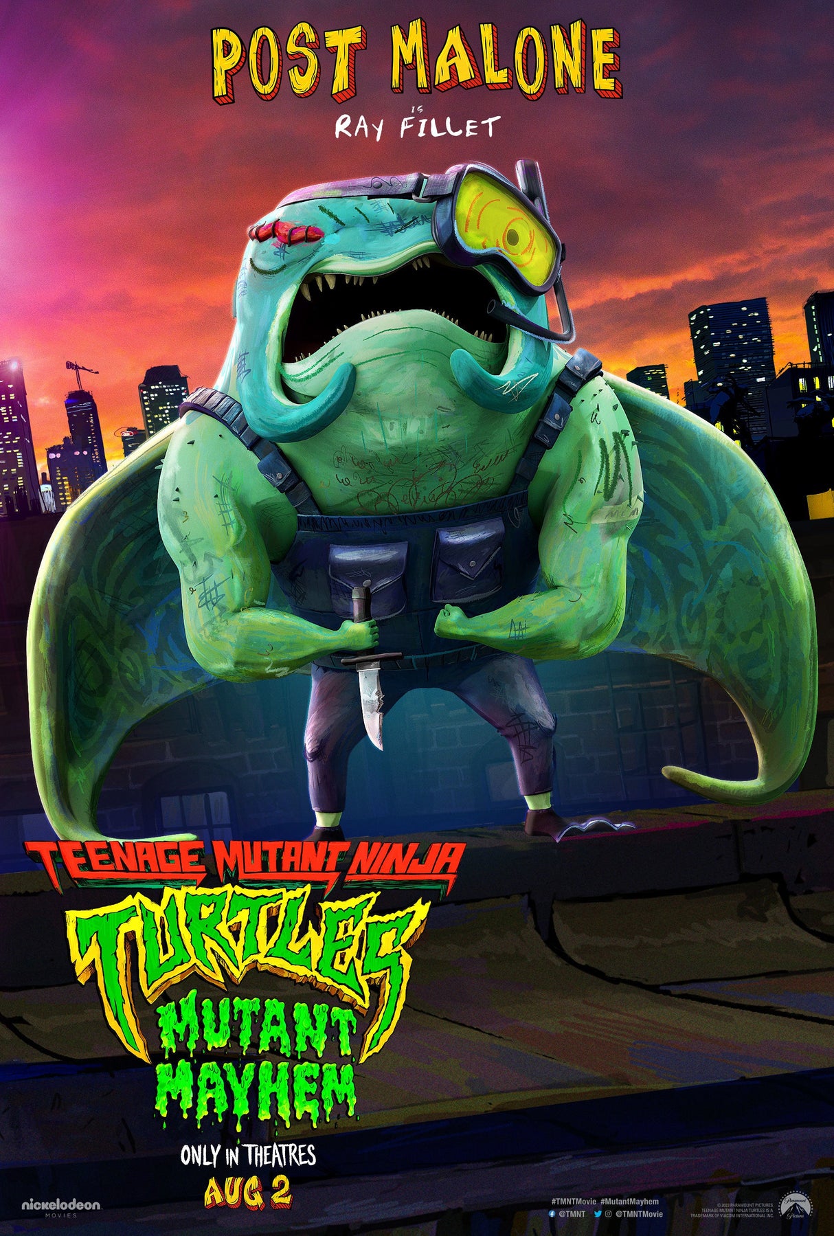 Teenage Mutant Ninja Turtles Option 30 A2 Size Posters-Pixel Demon