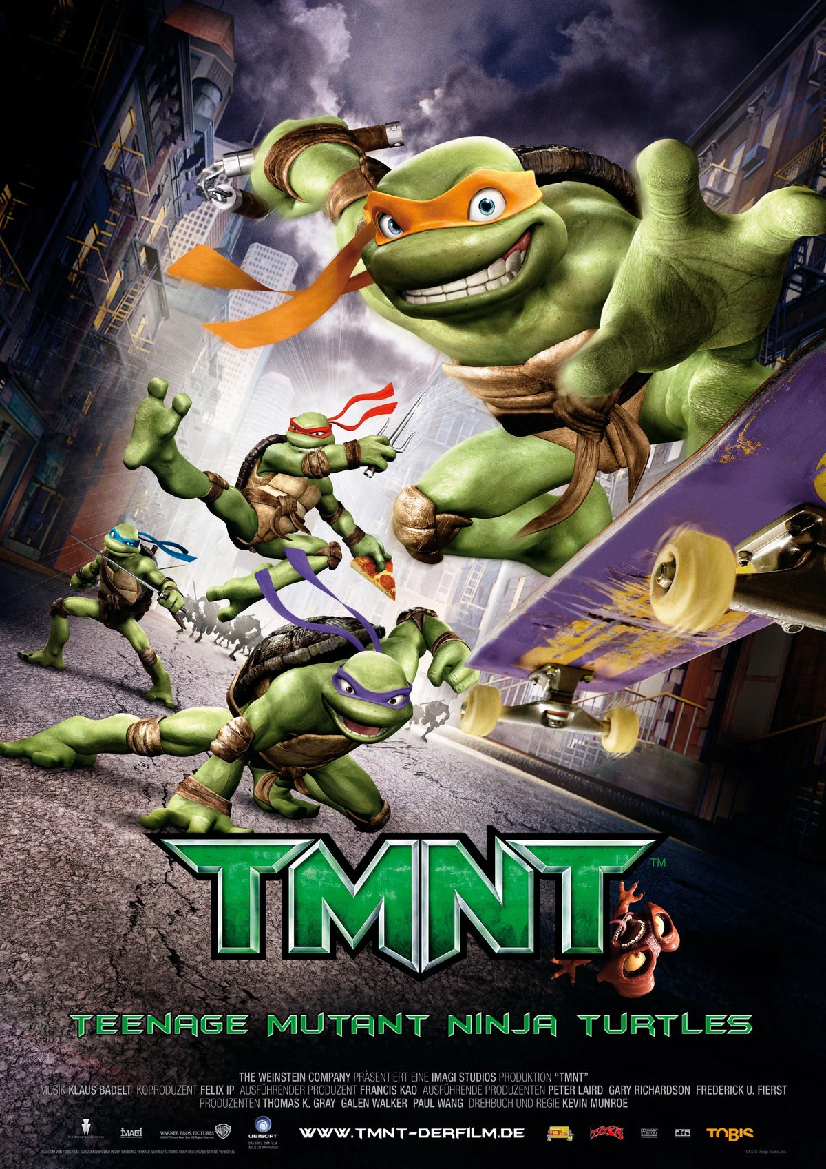 Teenage Mutant Ninja Turtles Option 36 A2 Size Posters-Pixel Demon