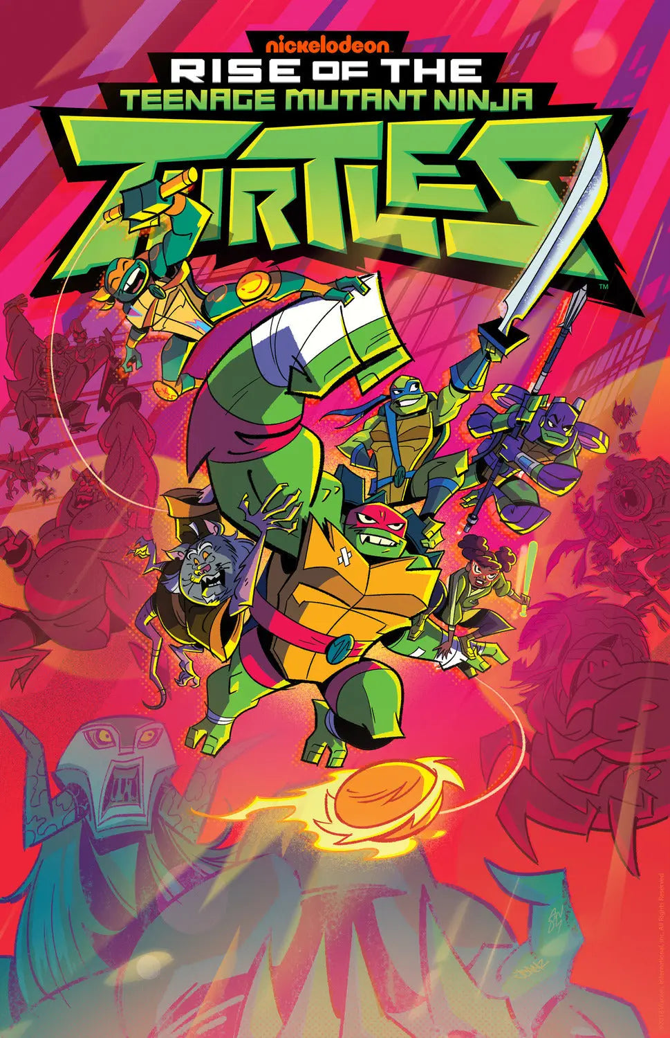 Teenage Mutant Ninja Turtles Option 3 A2 Size Posters-Pixel Demon