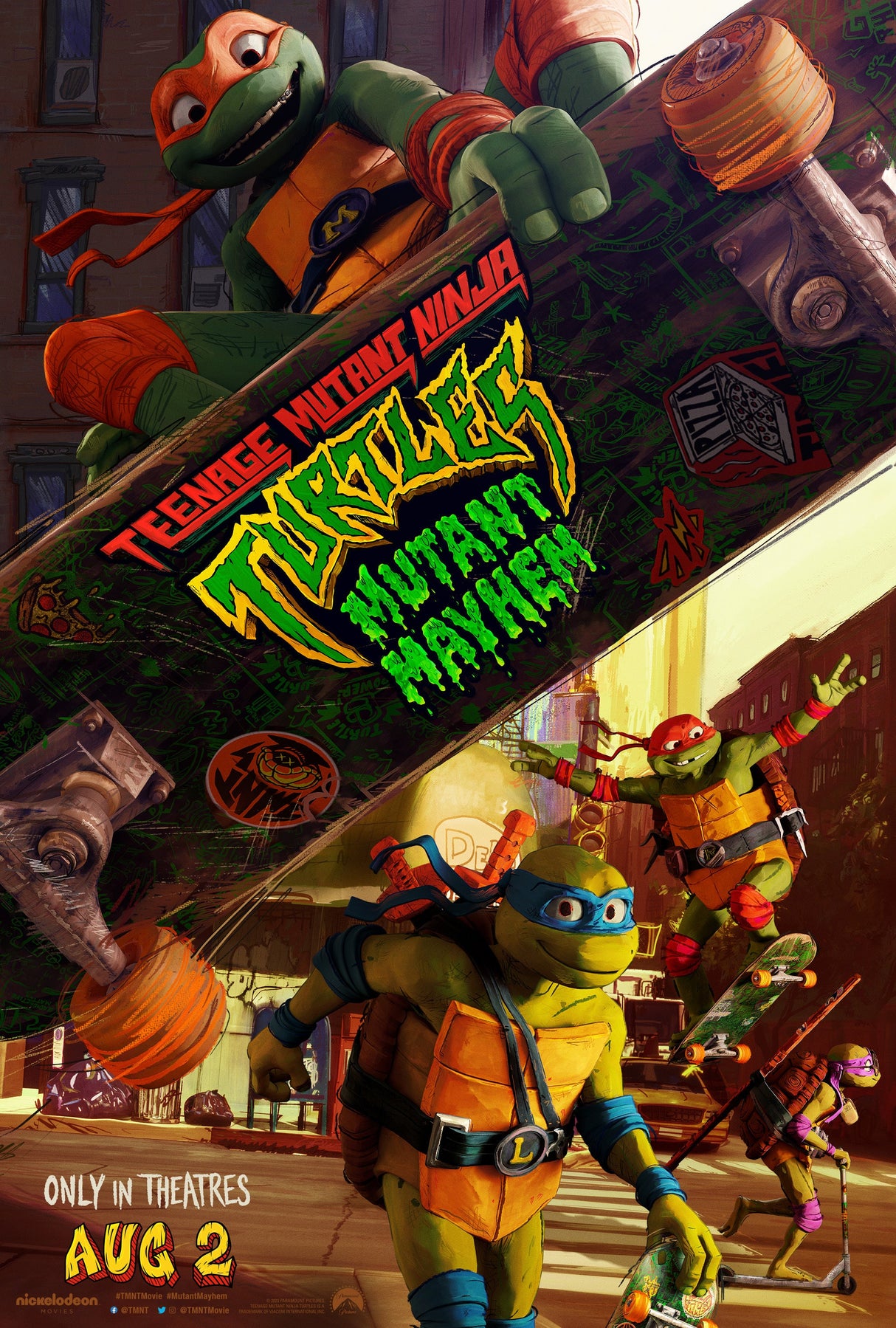 Teenage Mutant Ninja Turtles Option 8 A2 Size Posters-Pixel Demon