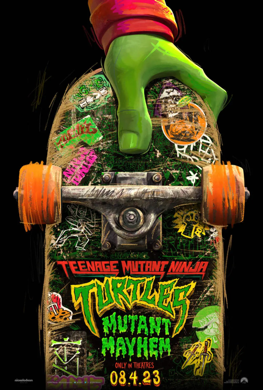 Teenage Mutant Ninja Turtles Option 9 A2 Size Posters-Pixel Demon