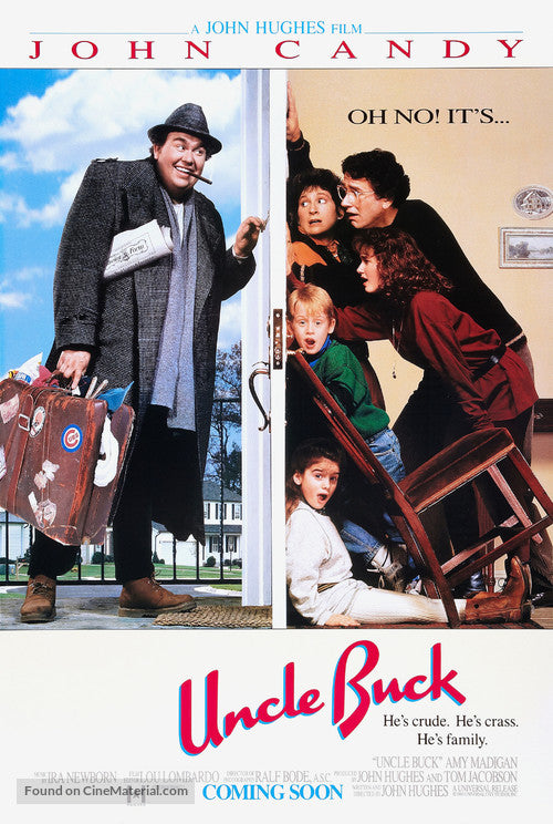Uncle Buck Cinema Movie Poster A2 Size