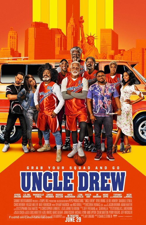 Pixel Demon Uncle Drew Movie Poster A2 Size