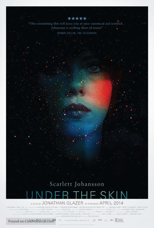 Under the Skin Cinema Movie Poster A2 Size