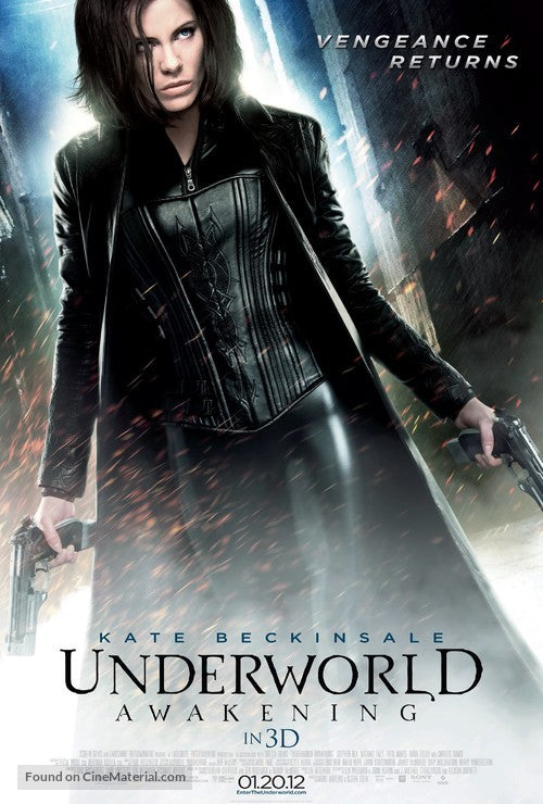Underworld: Awakening A2 Movie Poster-Pixel Demon