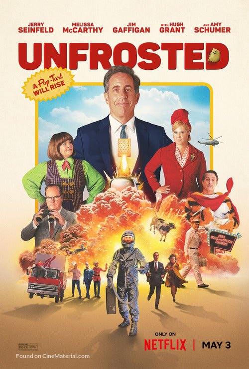 Unfrosted Cinema Movie Poster A2 Size