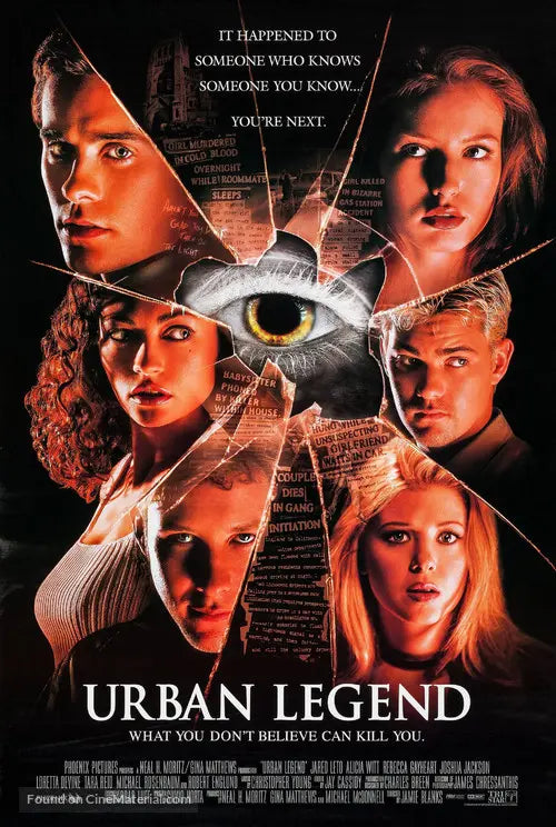 Pixel Demon Urban Legend Movie Poster A2 Size