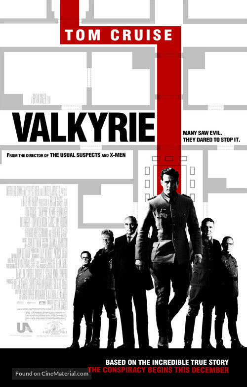 Valkyrie Cinema Movie Poster A2 Size