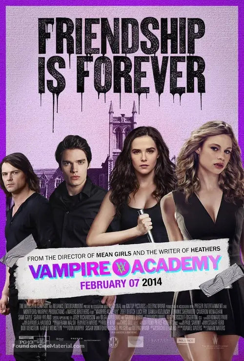 Vampire Academy A2 Movie Poster-Pixel Demon