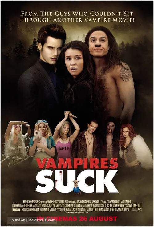 Vampires Suck Cinema Movie Poster A2 Size