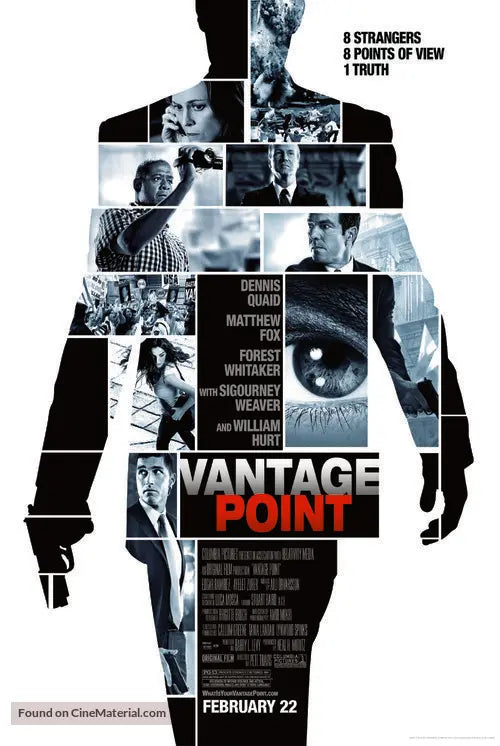 Vantage Point Cinema Movie Poster A2 Size